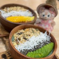 Green Ninja smoothie bowl  at iVegan Supershop Old Quarter Hanoi - Healthy Plant Based Cafe in Hanoi