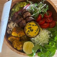 Vedic bowl at iVegan Supershop Old Quarter Hanoi - Healthy Plant Based Cafe in Hanoi
