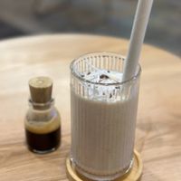 Coconut coffeeee at iVegan Supershop Old Quarter Hanoi - Healthy Plant Based Cafe in Hanoi