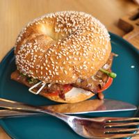 Bagel - Yumm! at iVegan Supershop Old Quarter Hanoi - Healthy Plant Based Cafe in Hanoi