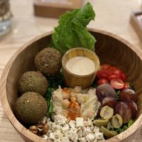 Falafel bowl  at iVegan Supershop Old Quarter Hanoi - Healthy Plant Based Cafe in Hanoi