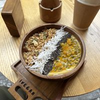 rise and shine smoothie bowl  at iVegan Supershop Old Quarter Hanoi - Healthy Plant Based Cafe in Hanoi