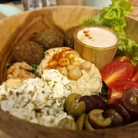 The falafel bowl at iVegan Supershop Old Quarter Hanoi - Healthy Plant Based Cafe in Hanoi