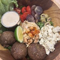Falafel bowl   at iVegan Supershop Old Quarter Hanoi - Healthy Plant Based Cafe in Hanoi