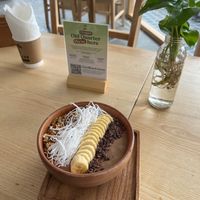 Wake up smoothie bowl at iVegan Supershop Old Quarter Hanoi - Healthy Plant Based Cafe in Hanoi