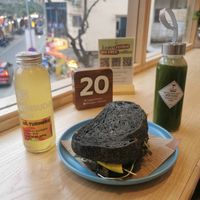 Roasted veggie sandwich at iVegan Supershop Old Quarter Hanoi - Healthy Plant Based Cafe in Hanoi