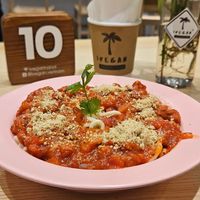 Spaghetti was delicious at iVegan Supershop Old Quarter Hanoi - Healthy Plant Based Cafe in Hanoi