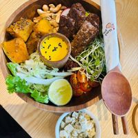 Vedic Bowl at iVegan Supershop Old Quarter Hanoi - Healthy Plant Based Cafe in Hanoi