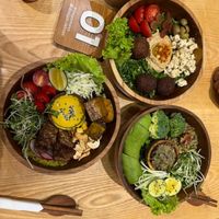 buddha bowls at iVegan Supershop Old Quarter Hanoi - Healthy Plant Based Cafe in Hanoi