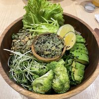 "Green bowl”  at iVegan Supershop Old Quarter Hanoi - Healthy Plant Based Cafe in Hanoi