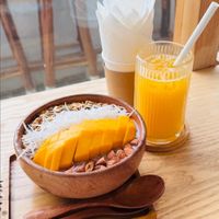 acai bowl at iVegan Supershop Old Quarter Hanoi - Healthy Plant Based Cafe in Hanoi