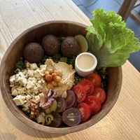 Falafel bowl   at iVegan Supershop Old Quarter Hanoi - Healthy Plant Based Cafe in Hanoi