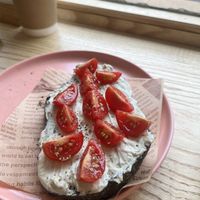 Vegan cream cheese  at iVegan Supershop Old Quarter Hanoi - Healthy Plant Based Cafe in Hanoi