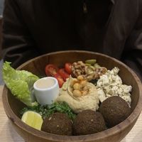 falafel bowl  at iVegan Supershop Old Quarter Hanoi - Healthy Plant Based Cafe in Hanoi