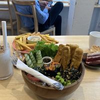 A feast!  at iVegan Supershop Old Quarter Hanoi - Healthy Plant Based Cafe in Hanoi