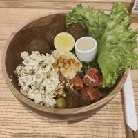 Falafel Bowl at iVegan Supershop Old Quarter Hanoi - Healthy Plant Based Cafe in Hanoi