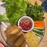 Spring Rolls are wow at iVegan Supershop Old Quarter Hanoi - Healthy Plant Based Cafe in Hanoi