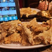 Fried oyster mushrooms at Xiao Long Kan 杜塞小龙坎 in Dusseldorf