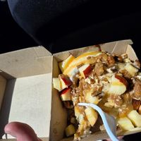 Apple caramel at Cinnaholic in Greensboro