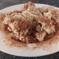 Immancabile Halva con cannella e Limone at Alexander Restaurant - Mayfair Hotel (former Smartline Paphos) in Paphos