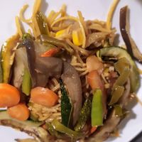 Stir fry di verdure all'orientale at Alexander Restaurant - Mayfair Hotel (former Smartline Paphos) in Paphos