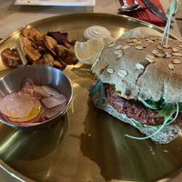 Burger  at Dastra in Turin