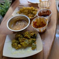 Mixes plate at Dastra in Turin