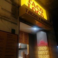 From the outside at Taco Loco in Athens