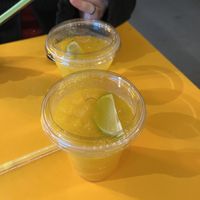 mango margaritas   at Taco Loco in Athens