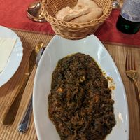 Matter paneer at Weissberg Restaurant in Saarbrucken