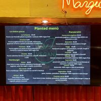 Vegan menù  at The Alley in Milan