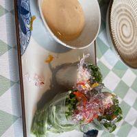 Cheese spring rolls   at Silver Backs Cafe in Kyoto