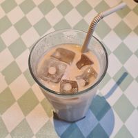 Iced chai latte. 10/10 at Silver Backs Cafe in Kyoto