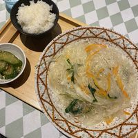 Vermicelli noodles   at Silver Backs Cafe in Kyoto