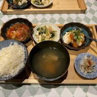 Obanzai set  at Silver Backs Cafe in Kyoto