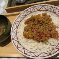 Gapao rice   at Silver Backs Cafe in Kyoto