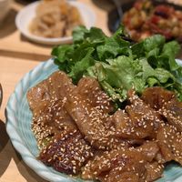Vegan meat at Silver Backs Cafe in Kyoto