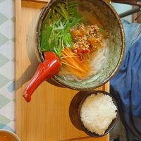 Vegan pho at Silver Backs Cafe in Kyoto