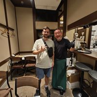  at Silver Backs Cafe in Kyoto