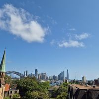 Beautiful view at Ballsy Tea in North Sydney