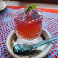 Hydrangea jelly 💙 at Isso in Kamakura