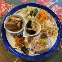 Lunch plate  at Isso in Kamakura