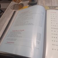 Vegan menu page 2 at Ho Chan House in Antwerpen