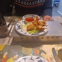 Fried wan tuns at Ho Chan House in Antwerpen