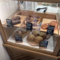 Labelled vegan pastries  at Le Petit Nomad in Strasbourg