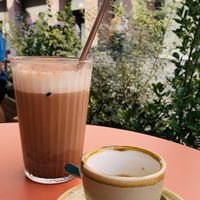 Espresso and mocaccino  at Le Petit Nomad in Strasbourg