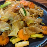 Vegan yellow curry tofu at Noodle 501 in Durham