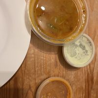 Sambar and chutneys 😄  at Taste of Chennai Glasgow in Glasgow