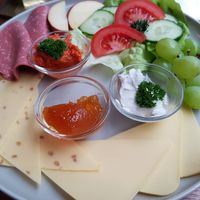 Gemischte Platte - Brot gab es separat dazu at KOSMOS - temporarily closed in Saarbrucken