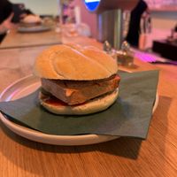 Veganer Fleischkäs weck  at KOSMOS - temporarily closed in Saarbrucken